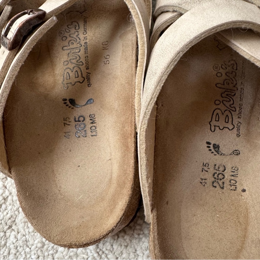 BIRKI’S slip-ons L10 M8 narrow Cream color / off white - Picture 3 of 7